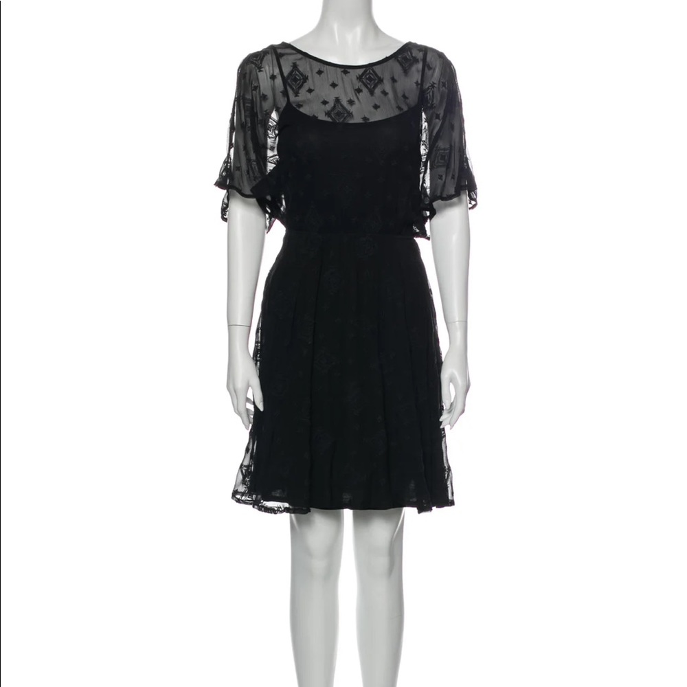 Ella Moss Silk Lace Pattern Sun Dress